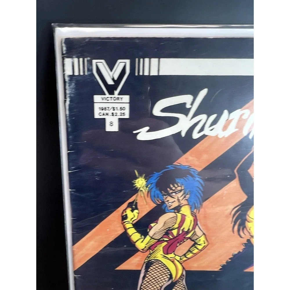 Shuriken #8‎ Vol. 1 1987 Victory Productions Comic Book